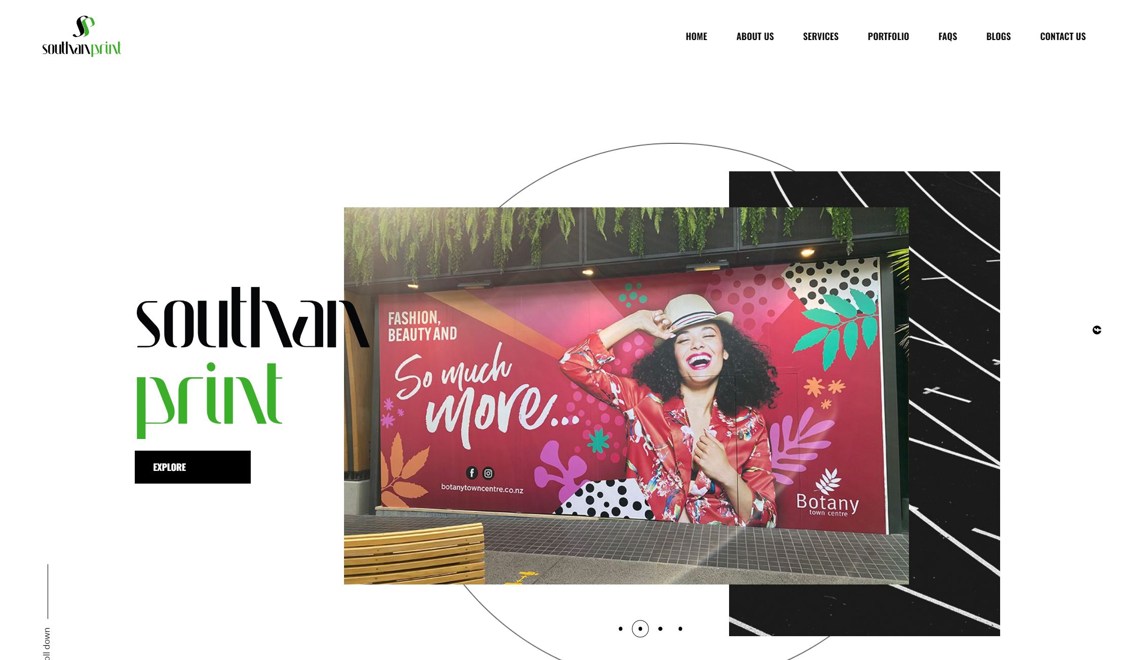 Southan Print homepage